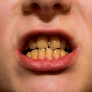 enamel damage on teeth